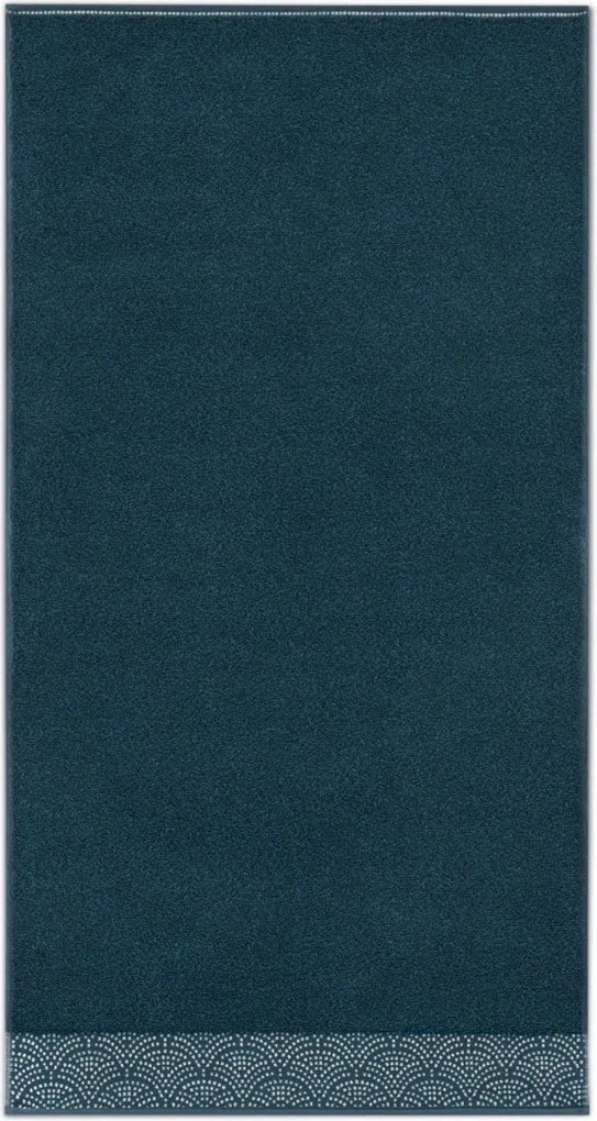 Ravenna törölköző 30x50 morpho türkizkék 450 g/m2 Zwoltex