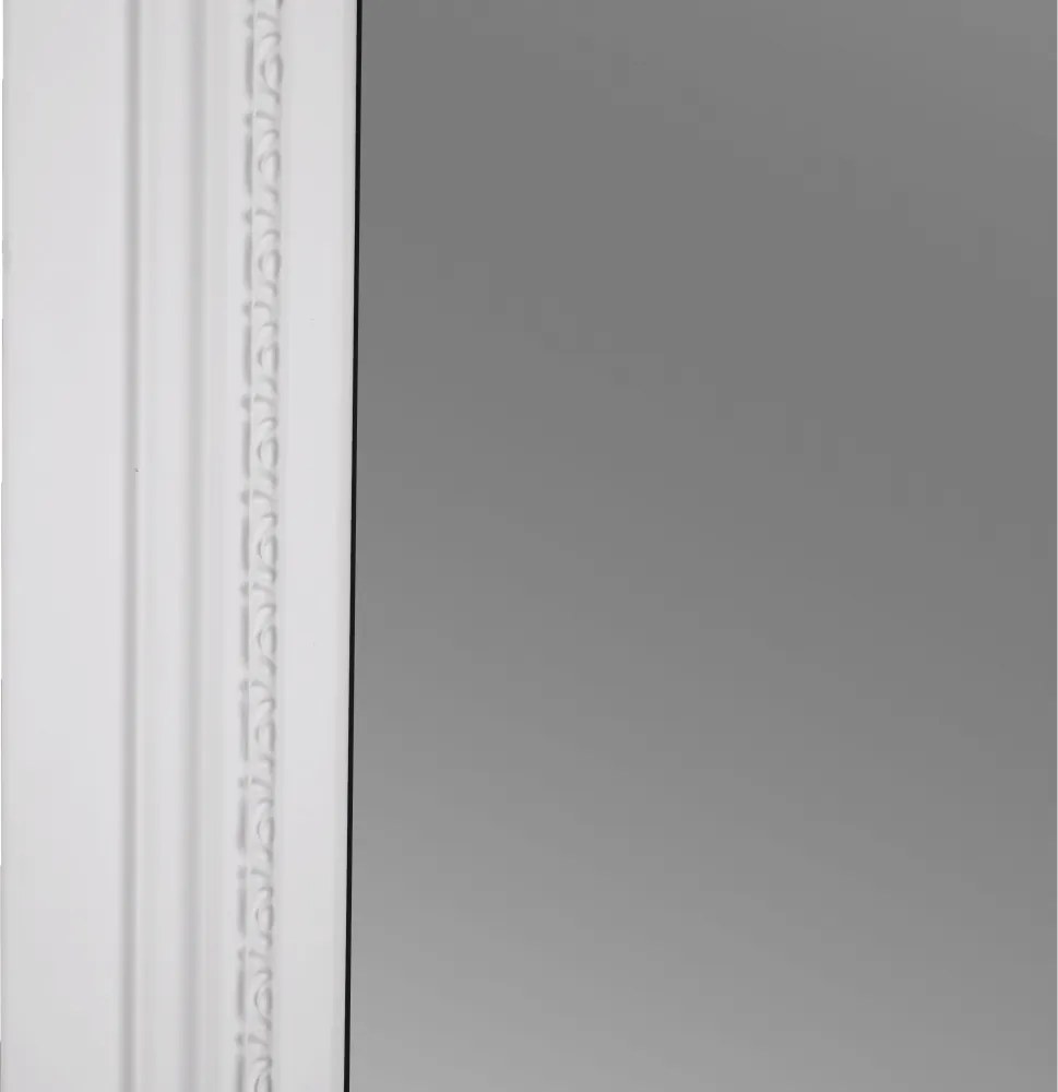 Tükör, fehér fa keret, MALKIA 8