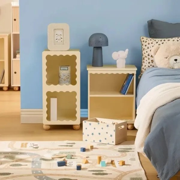 Atmosphera - Gyerekszobai asztali lámpa STARRY MUSHROOM 1xE14/25W/230V kék