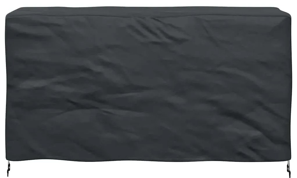 Kültéri bútorhuzat Fekete 180 x 70 x 90 cm 210D
