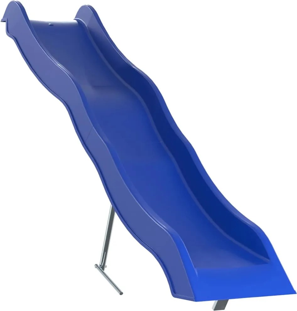 vidaXL kék polipropilén játszócsúszda 210 x 40 cm