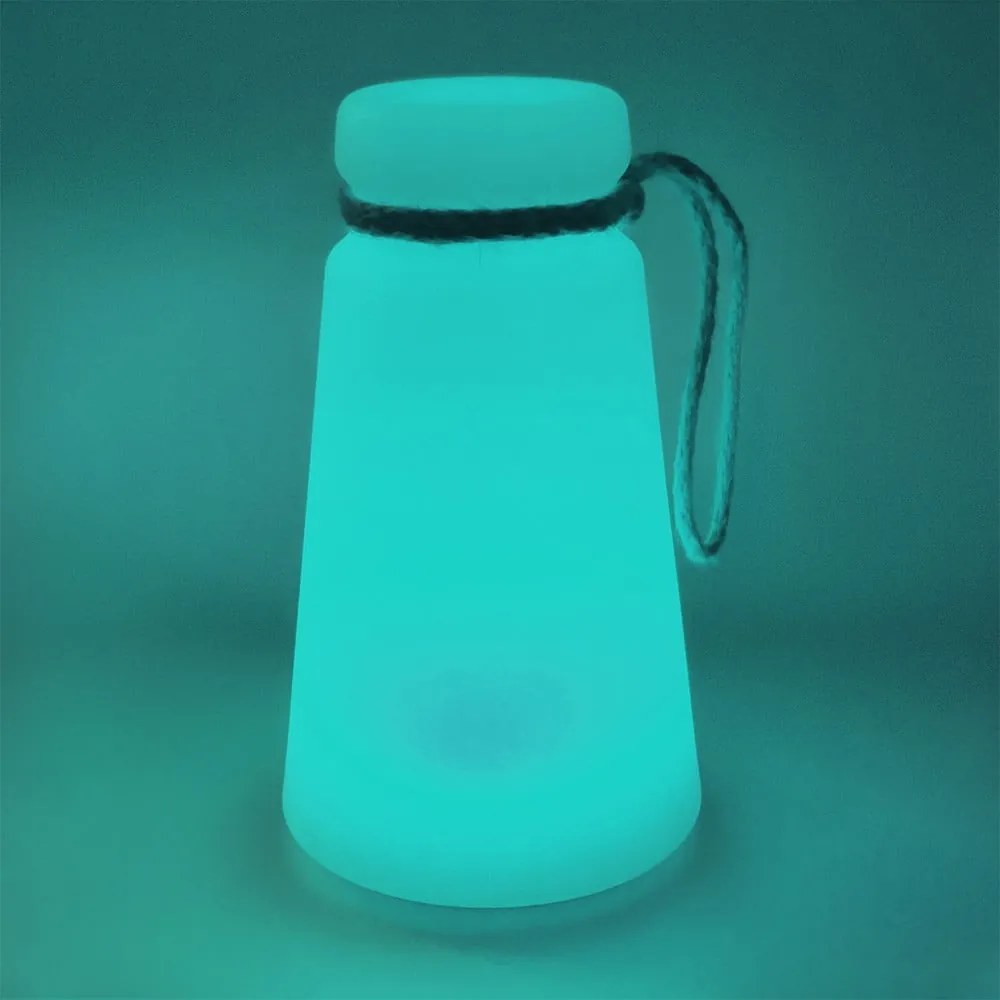 Fehér-barna LED asztali lámpa (magasság 20 cm) Bruno – Fischer &amp; Honsel