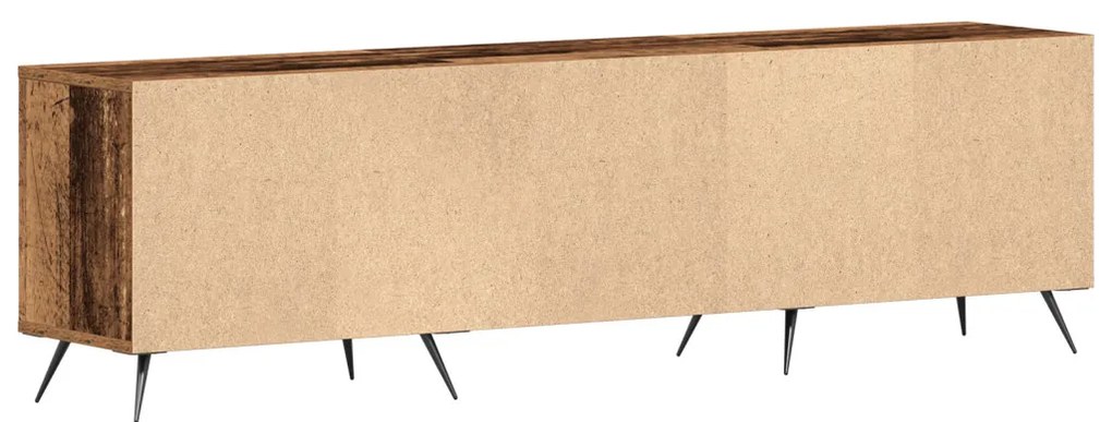 TV szekrény Régi Fa 150x30x44,5 cm Műgyanta