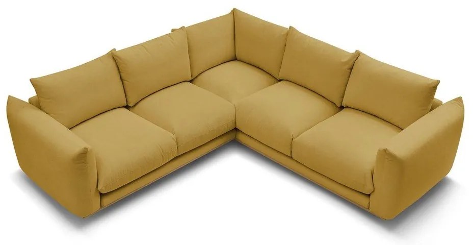 Sárga sarokkanapé Ernest – Bobochic Paris