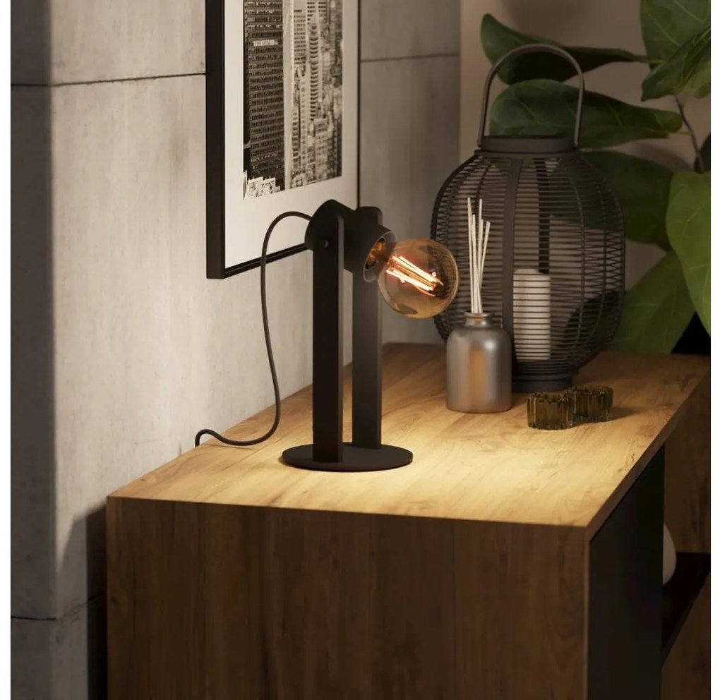 Eglo 43849 - Asztali lámpa PLIMSOLL 1xE27/15W/230V