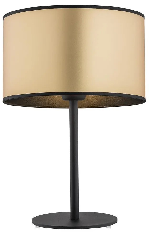 Argon 4297 - Asztali lámpa KARIN 1xE27/15W/230V sárgaréz/fekete