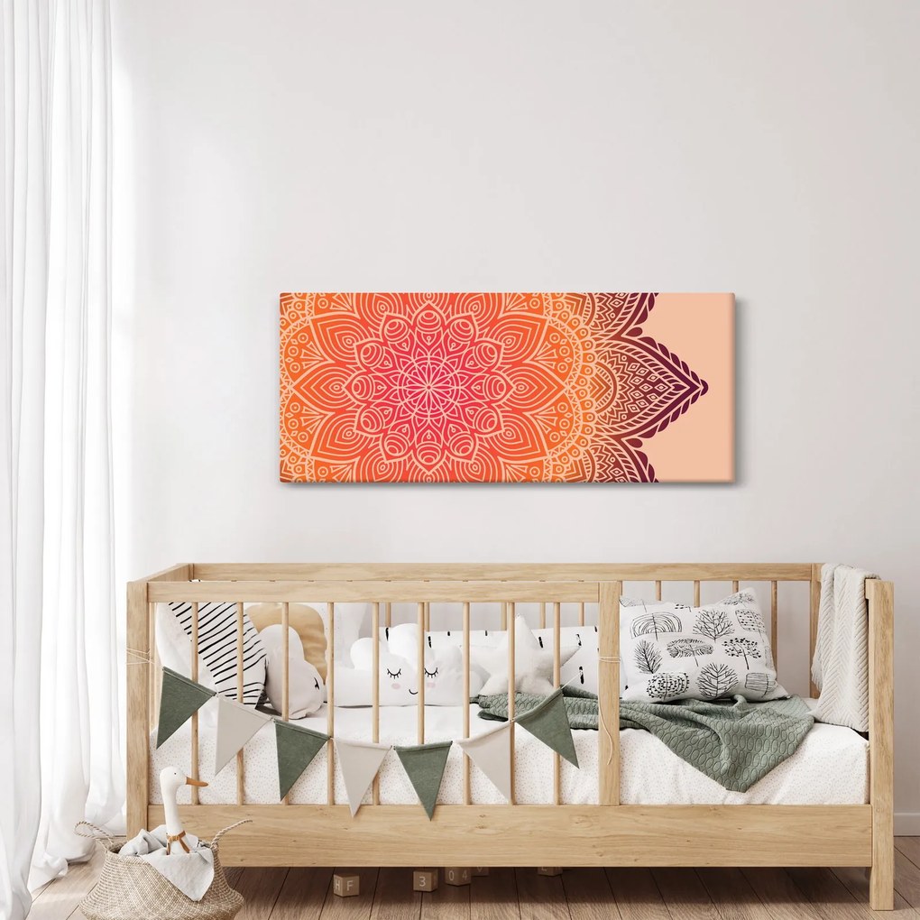 Kép - mandala art (120x50 cm)