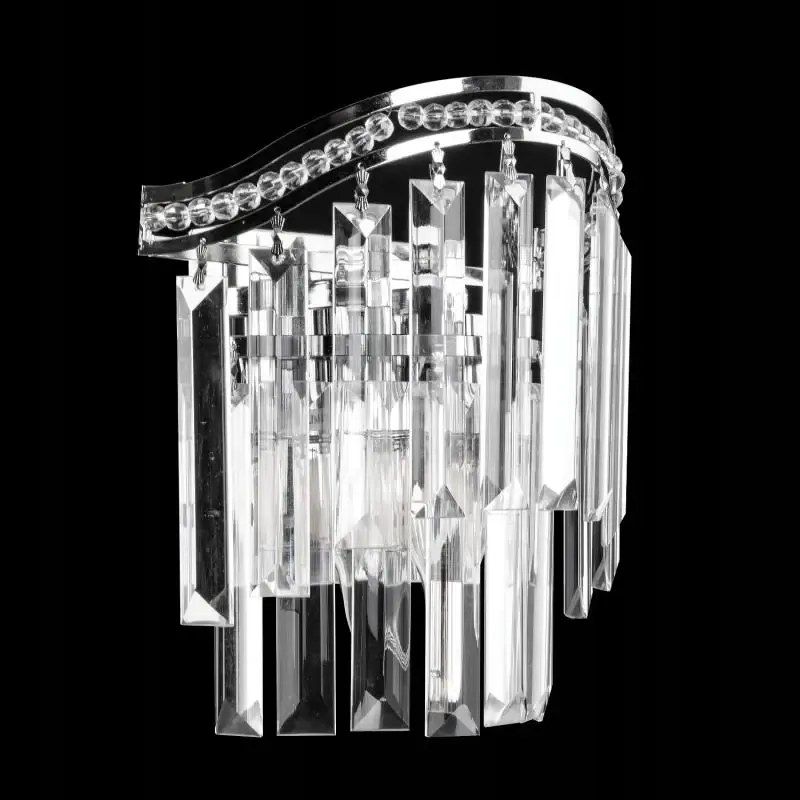 Palota jellegű világítás kvarc kristályok motívummal nappali