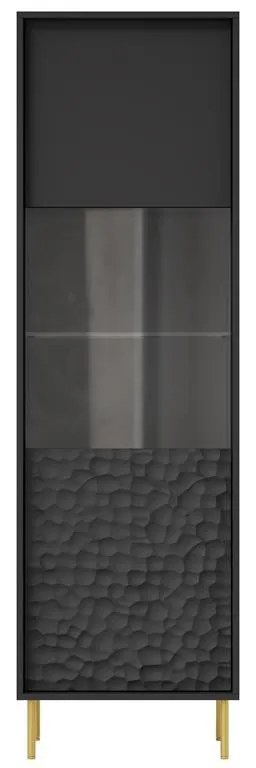 Bullet W-1 vitrin szekrény fekete