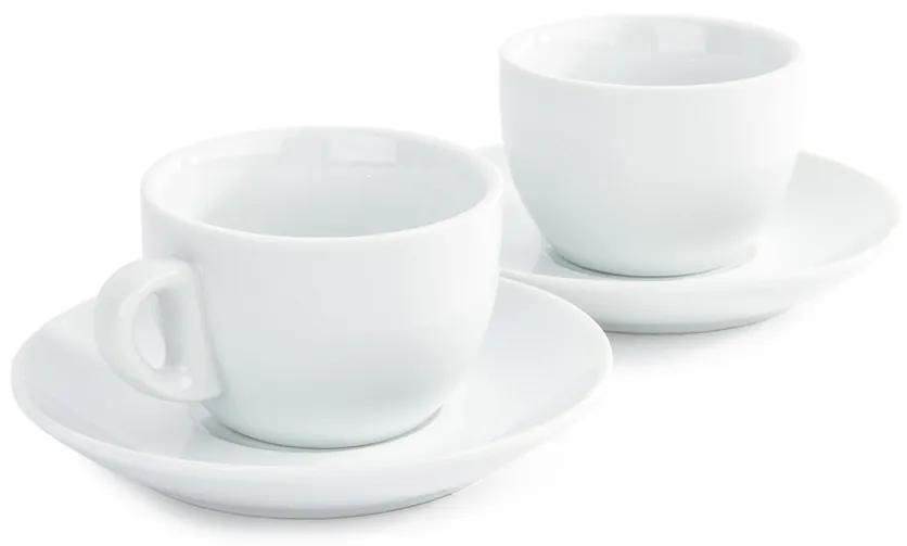 Domestic Cappuccino 2 csésze és 2 csészealj készlet, 180 ml