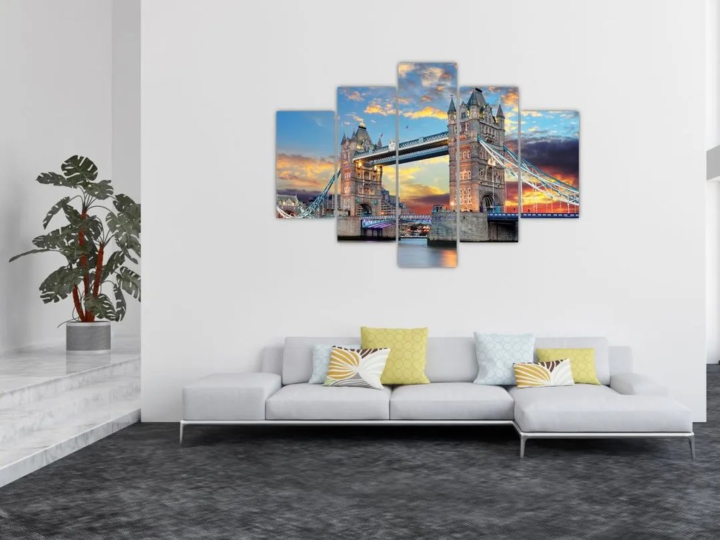 Kép - Tower Bridge, London, Anglia (150x105 cm)