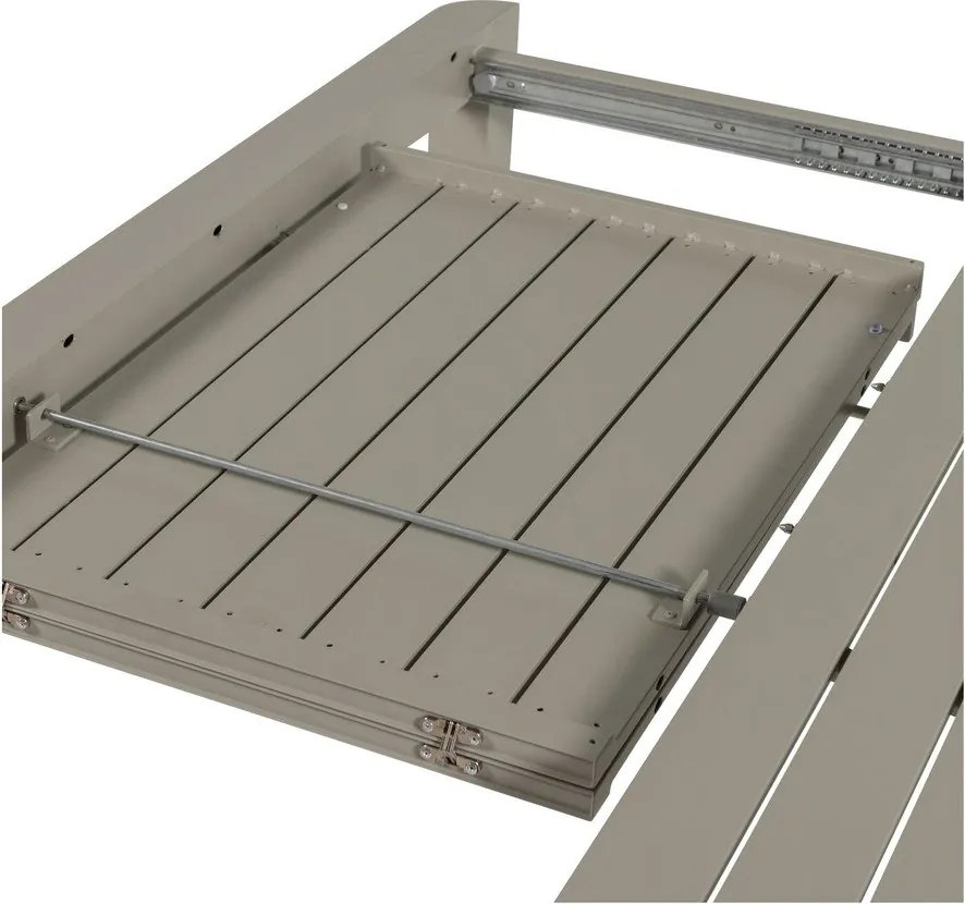 Fém kerti étkezőasztal 150x150 cm Ovara – WOOOD