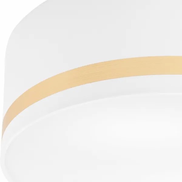 Mennyezeti lámpa SIRJA STRIPE 2xE27/15W/230V átm. 35 cm fehér