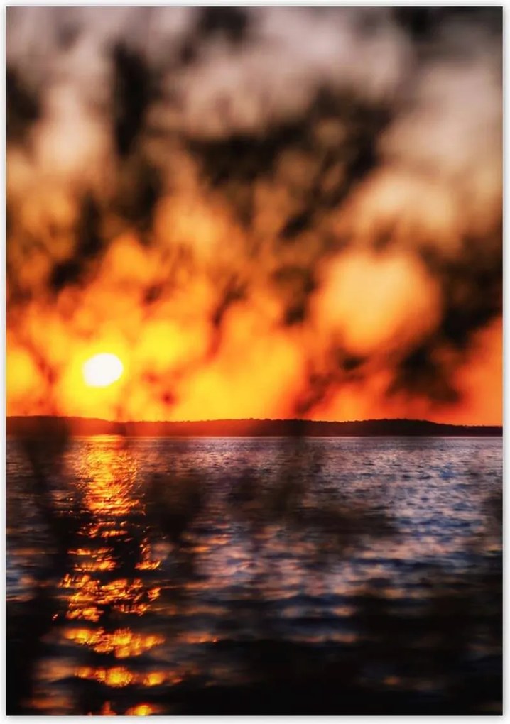 Poszterek 70x100 Tenger naplemente