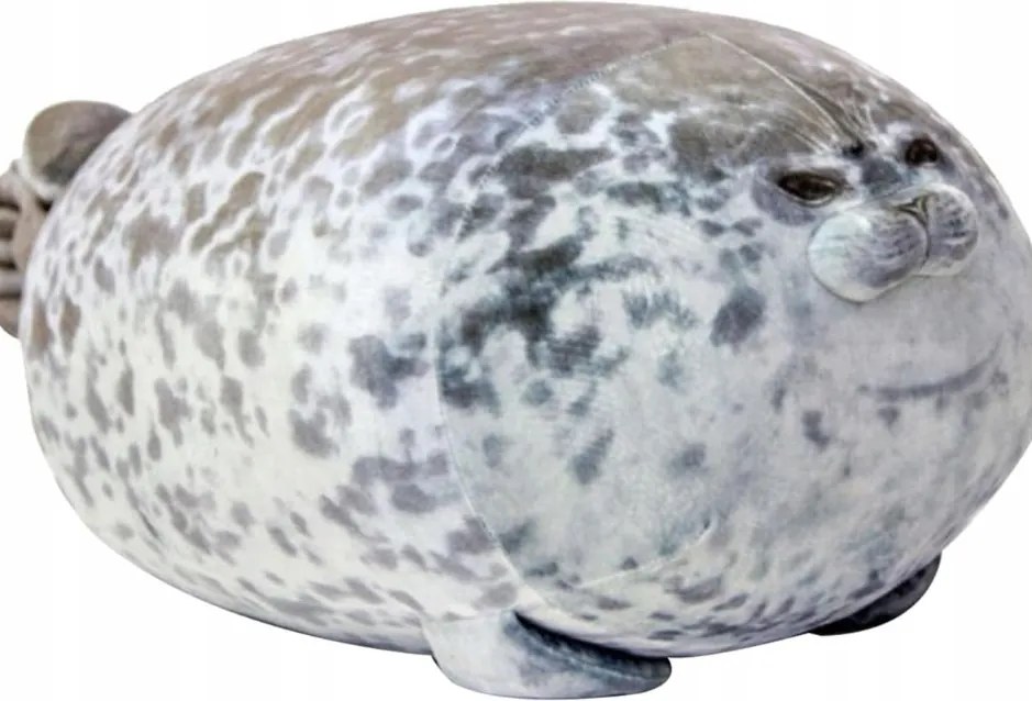 Kiuiom Kuscheltie plüss fóka ölelő párna