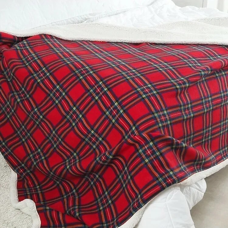 B.E.S. Petrovice Beránková takaró Buffalo Káropiros-zöld, 150 x 200 cm