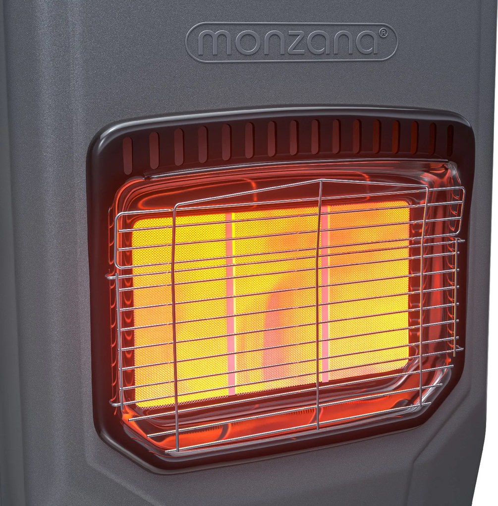 monzana® Gázmelegítő 72x38x42 cm - fekete