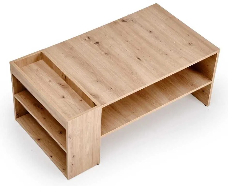 Ingenio dohányzóasztal, artisan tölgy