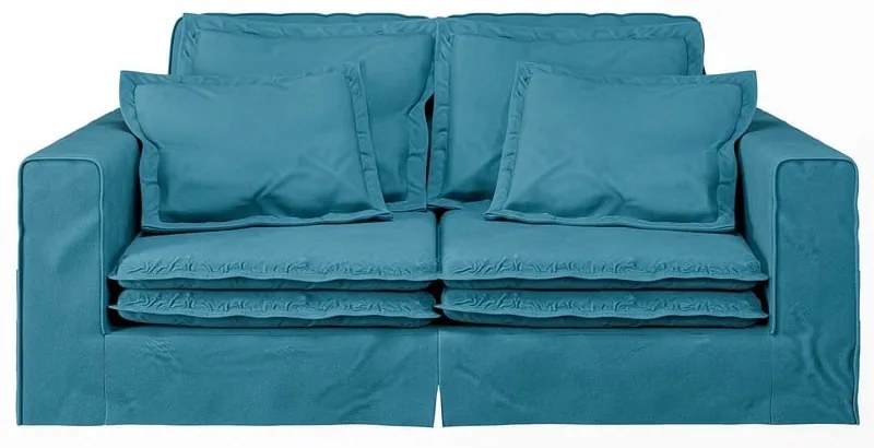 Világoskék kanapé 196 cm Nora – Ropez