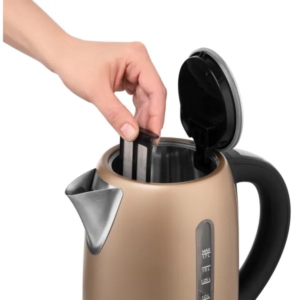 Sencor gyorsforraló termosztáttal 1,7 l 2150W/230V barna