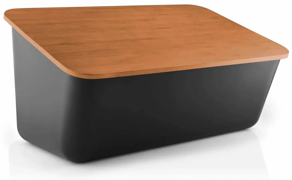 Nordic Kitchen kenyértartó doboz fekete - Eva Solo