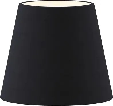 RENDL NIZZA 18/15 lámpabúra Polycotton fekete/fehér PVC max. 28W