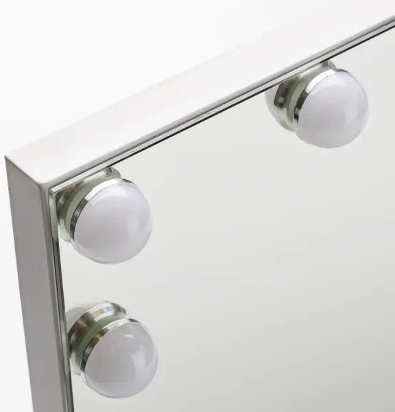 Brilagi - HOLLYWOOD LED smink tükör, állítható fény, 15W, 230V, 3000-6500K