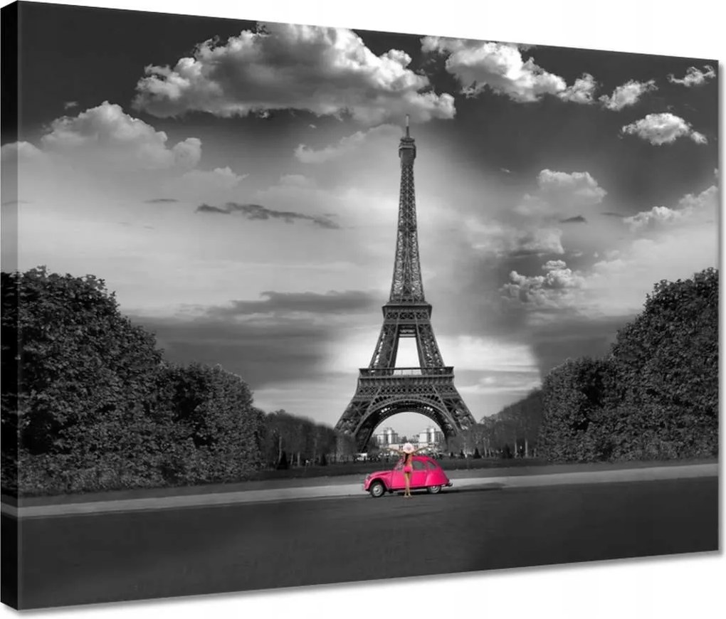 Vászonkép 40x30 Eiffel-torony Franciaország