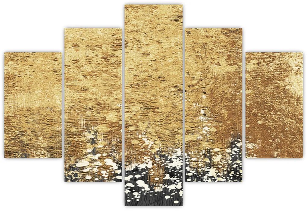 Kép - Arany szerkezet N⁰3 (150x105 cm)