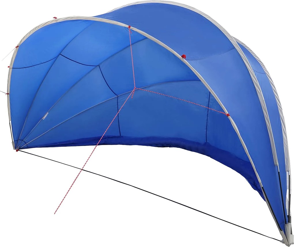 vidaXL Medence kupola Zöld 546 x 516 x 250 cm