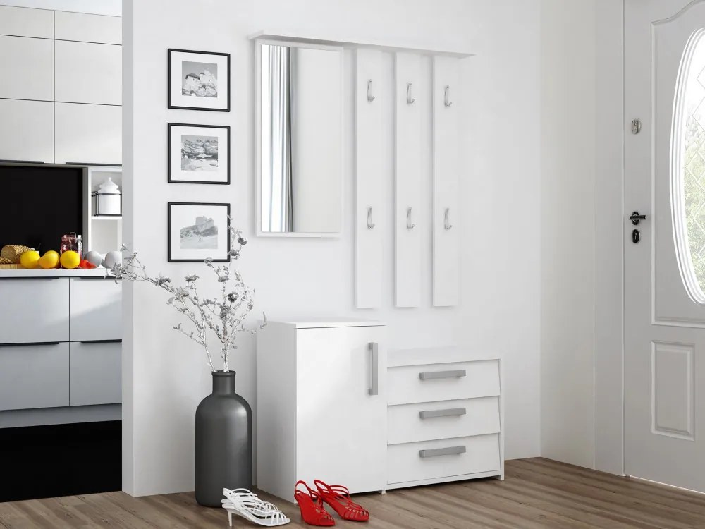 Drohmo Paris előszobafal, fehér