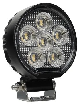 LED Autós spotlámpa BLACK LED/24W/10-30V IP69 5700K kerek