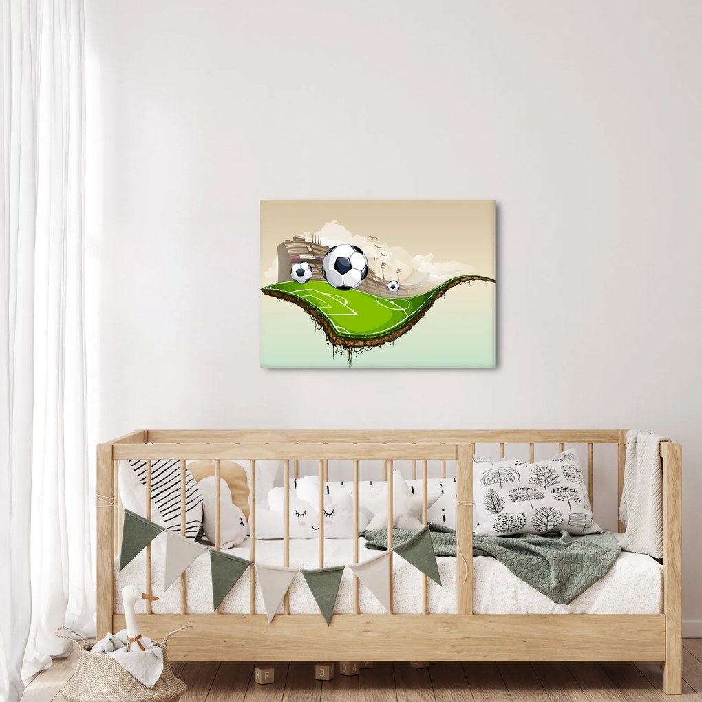 Kép - futballpálya (70x50 cm)