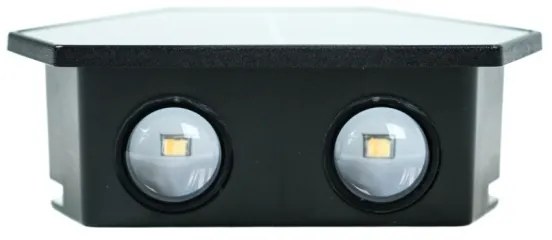 Immax 08488L - LED napelemes fali lámpa szenzorral LED/2W/5V IP54