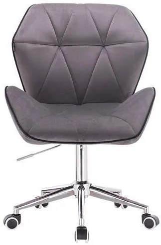 HR212K Grafit modern velúr szék