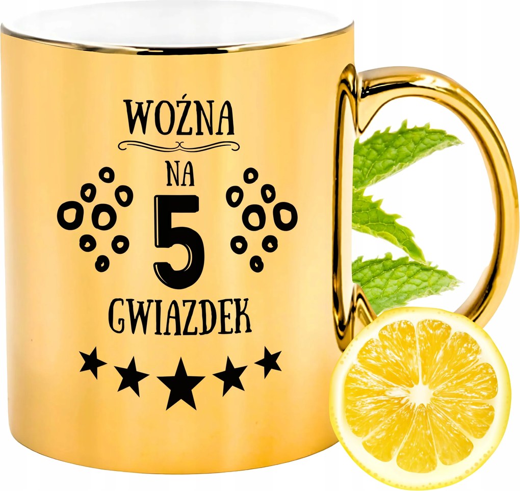 Prémium Arany Csillogó Bögre Gondnoknőnek Ajándék Nyomtatott Fotóval