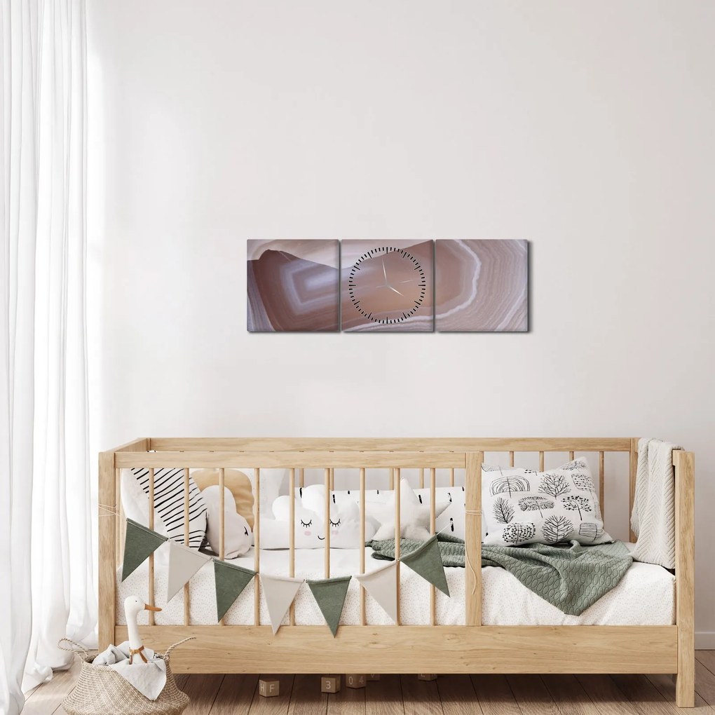 Kép - Márvány achát (órával) (90x30 cm)