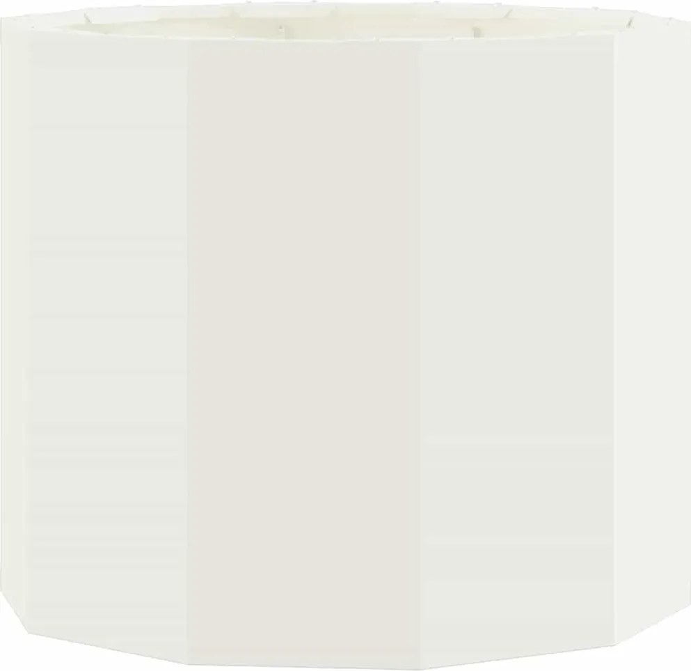 vidaXL Növénytartó Fehér 60 x 60 x 50 cm Acél
