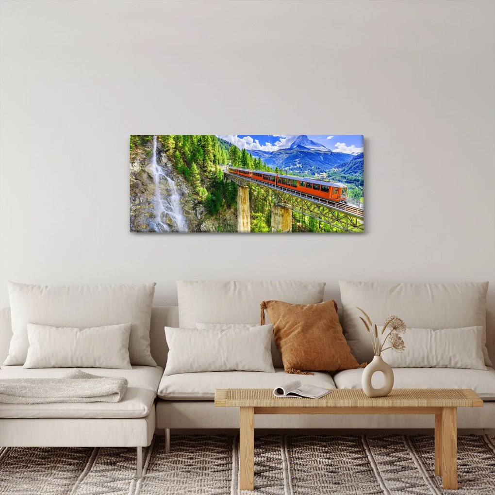 Kép - Matterhorn, Zermatt, Valais, Svájc (120x50 cm)