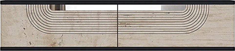 Meyra 120 - Anthracite, Travertine, Silver