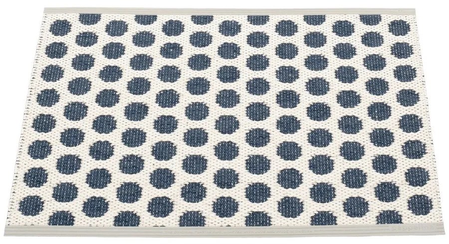 Sötétkék kültéri-beltéri szőnyeg 70x50 cm Noa Dark Blue – Pappelina