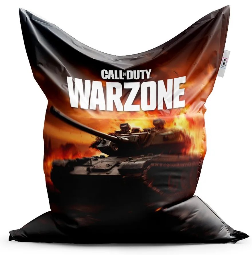 Classic babzsák CoD Warzone Tank - gyerek, narancs