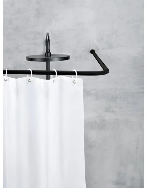 WENKO 23565100 - Fekete rúd 2x2 cm