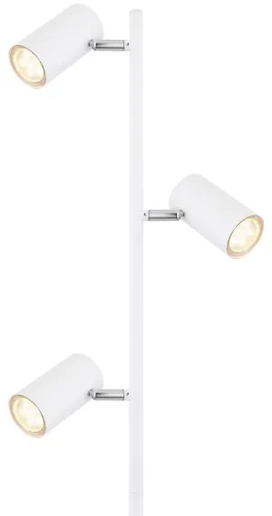 Globo 57910SW - Állólámpa ROBBY 3xGU10/5W/230V fehér