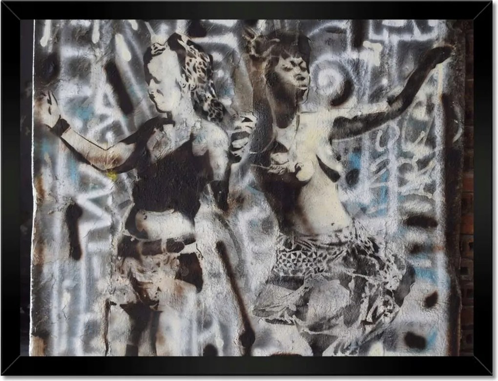 Poszterek keretben 40x30 Graffiti Utcaművészet