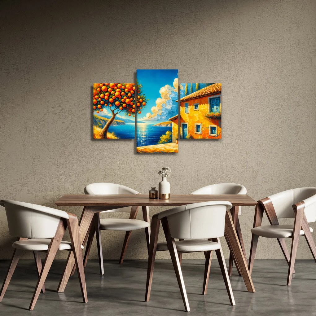 Kép - Ház narancsokkal II. (90x60 cm)