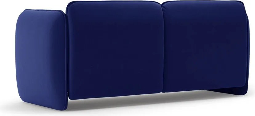 Kék bársony kanapé 168 cm Georgia – Micadoni