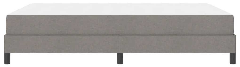 Boxrugós ágy matracmal Tópszínű 160 x 200 cm szövet