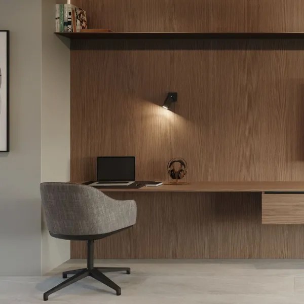 Sollux SL.1049 - Fali spotlámpa RING 1xGU10/10W/230V fekete