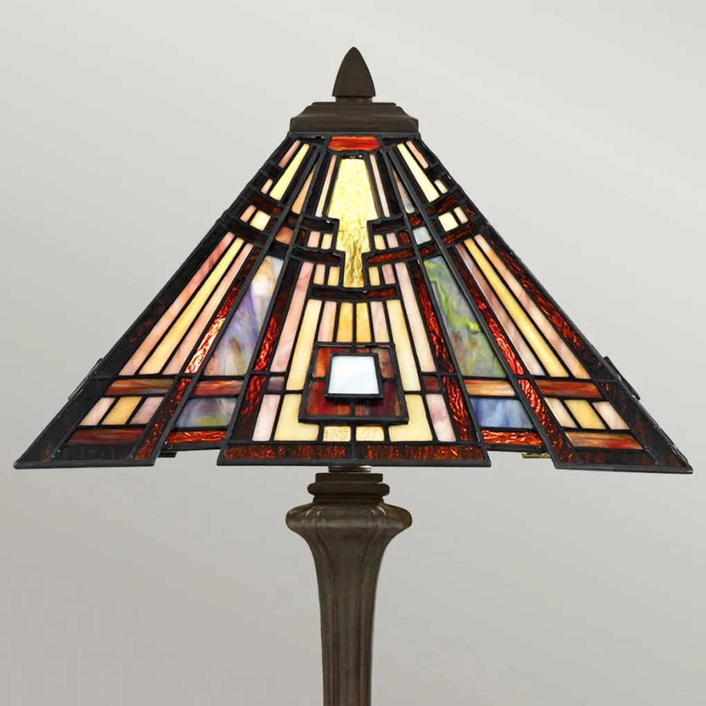 Tiffany Asztali Lámpa Többszínű ELSTEAD QZ-CLASSIC-CRAFT-TL